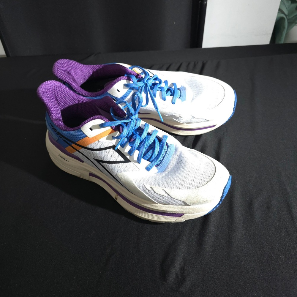 Diadora Cellula Men 11.5 White Blue Purple Running Shoes 101.180243 Anima Foam